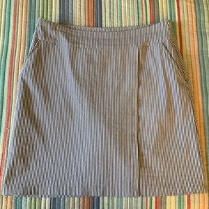 Jones New York Signature Seersucker Skort